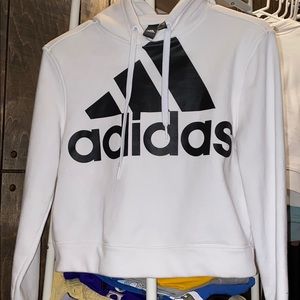 Adidas Cropped Hoodie